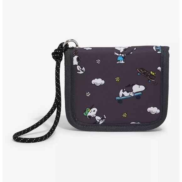Peanuts Snoopy & Woodstock Mini Zipper Wallet - NWT - Picture 3 of 4